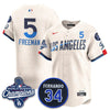 Los Angeles Dodgers 2025 World Series Champions Jersey - All Stitched