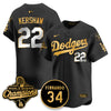 Los Angeles Dodgers 2025 World Series Champions Jersey - All Stitched