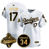 Los Angeles Dodgers 2025 World Series Champions Jersey - All Stitched