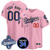 Los Angeles Dodgers Tokyo 2025 World Series Champions Custom Jersey - All Stitched