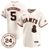 Men's San Francisco Giants 2024 Willie Mays Patch Vapor Premier Limited Jersey V4 - All Stitched