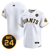 Men's San Francisco Giants 2024 Willie Mays Patch Vapor Premier Limited Jersey V3 - All Stitched