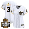 Women's Yankees 2024 World Series Vapor Premier Limited Jersey - All Stitched
