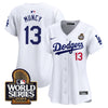Women's Dodgers 2024 World Series Vapor Premier Limited Jersey V2 - All Stitched