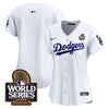Women's Dodgers 2024 World Series Vapor Premier Limited Jersey V2 - All Stitched