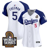 Women's Dodgers 2024 World Series Vapor Premier Limited Jersey V2 - All Stitched