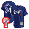 Dodgers Fernando Valenzuela 1981 Cooperstown Jersey - All Stitched