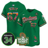 Men's Dodgers Mexico Fernando Memorial & 2024 World Series Patch Vapor Premier Limited Jersey - All Stitched