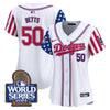 Women's Dodgers American Style 2024 World Series Vapor Premier Limited Jersey - All Stitched