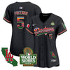Women's Dodgers Mexico 2024 World Series Vapor Premier Limited Jersey V2 - All Stitched