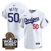 Men's Dodgers 2024 World Series Vapor Premier Limited Jersey - All Stitched
