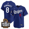 Men's Dodgers 2024 World Series Vapor Premier Limited Jersey - All Stitched