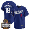 Men's Dodgers 2024 World Series Vapor Premier Limited Jersey - All Stitched