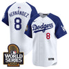 Men's Dodgers 2024 World Series Vapor Premier Limited Jersey - All Stitched