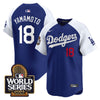 Men's Dodgers 2024 World Series Vapor Premier Limited Jersey - All Stitched