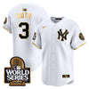 Men's Yankees 2024 World Series Vapor Premier Limited Jersey - All Stitched