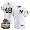 Men's Yankees 2024 World Series Vapor Premier Limited Jersey - All Stitched