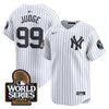 Men's Yankees 2024 World Series Vapor Premier Limited Jersey - All Stitched