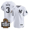 Men's Yankees 2024 World Series Vapor Premier Limited Jersey - All Stitched