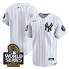 Men's Yankees 2024 World Series Vapor Premier Limited Jersey - All Stitched
