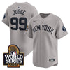 Men's Yankees 2024 World Series Vapor Premier Limited Jersey - All Stitched
