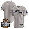 Men's Yankees 2024 World Series Vapor Premier Limited Jersey - All Stitched