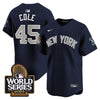 Men's Yankees 2024 World Series Vapor Premier Limited Jersey - All Stitched