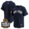 Men's Yankees 2024 World Series Vapor Premier Limited Jersey - All Stitched
