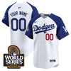 Dodgers 2024 World Series Vapor Premier Limited Custom Jersey - All Stitched