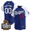 Dodgers 2024 World Series Vapor Premier Limited Custom Jersey - All Stitched