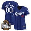 Dodgers 2024 World Series Vapor Premier Limited Custom Jersey - All Stitched