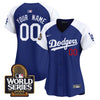 Dodgers 2024 World Series Vapor Premier Limited Custom Jersey - All Stitched
