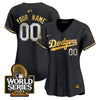 Dodgers 2024 World Series Vapor Premier Limited Custom Jersey - All Stitched