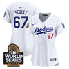 Women's Dodgers 2024 World Series Vapor Premier Limited Jersey - All Stitched