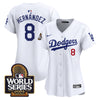 Women's Dodgers 2024 World Series Vapor Premier Limited Jersey - All Stitched