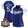 Women's Dodgers 2024 World Series Vapor Premier Limited Jersey - All Stitched