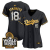 Women's Dodgers 2024 World Series Vapor Premier Limited Jersey - All Stitched