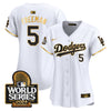 Women's Dodgers 2024 World Series Vapor Premier Limited Jersey - All Stitched