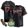 Men's Dodgers Mexico 2024 World Series Vapor Premier Limited Jersey V2 - All Stitched