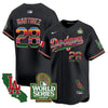 Men's Dodgers Mexico 2024 World Series Vapor Premier Limited Jersey V2 - All Stitched