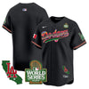 Men's Dodgers Mexico 2024 World Series Vapor Premier Limited Jersey V2 - All Stitched