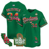 Men's Dodgers Mexico 2024 World Series Vapor Premier Limited Jersey V2 - All Stitched