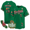 Men's Dodgers Mexico 2024 World Series Vapor Premier Limited Jersey V2 - All Stitched