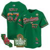 Men's Dodgers Mexico 2024 World Series Vapor Premier Limited Jersey V2 - All Stitched