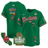 Men's Dodgers Mexico 2024 World Series Vapor Premier Limited Jersey V2 - All Stitched