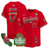 Men's Dodgers Mexico 2024 World Series Vapor Premier Limited Jersey V2 - All Stitched