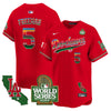 Men's Dodgers Mexico 2024 World Series Vapor Premier Limited Jersey V2 - All Stitched