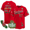 Men's Dodgers Mexico 2024 World Series Vapor Premier Limited Jersey V2 - All Stitched