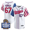 Men's Dodgers American Style 2024 World Series Vapor Premier Limited Jersey V2 - All Stitched