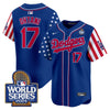 Men's Dodgers American Style 2024 World Series Vapor Premier Limited Jersey V2 - All Stitched